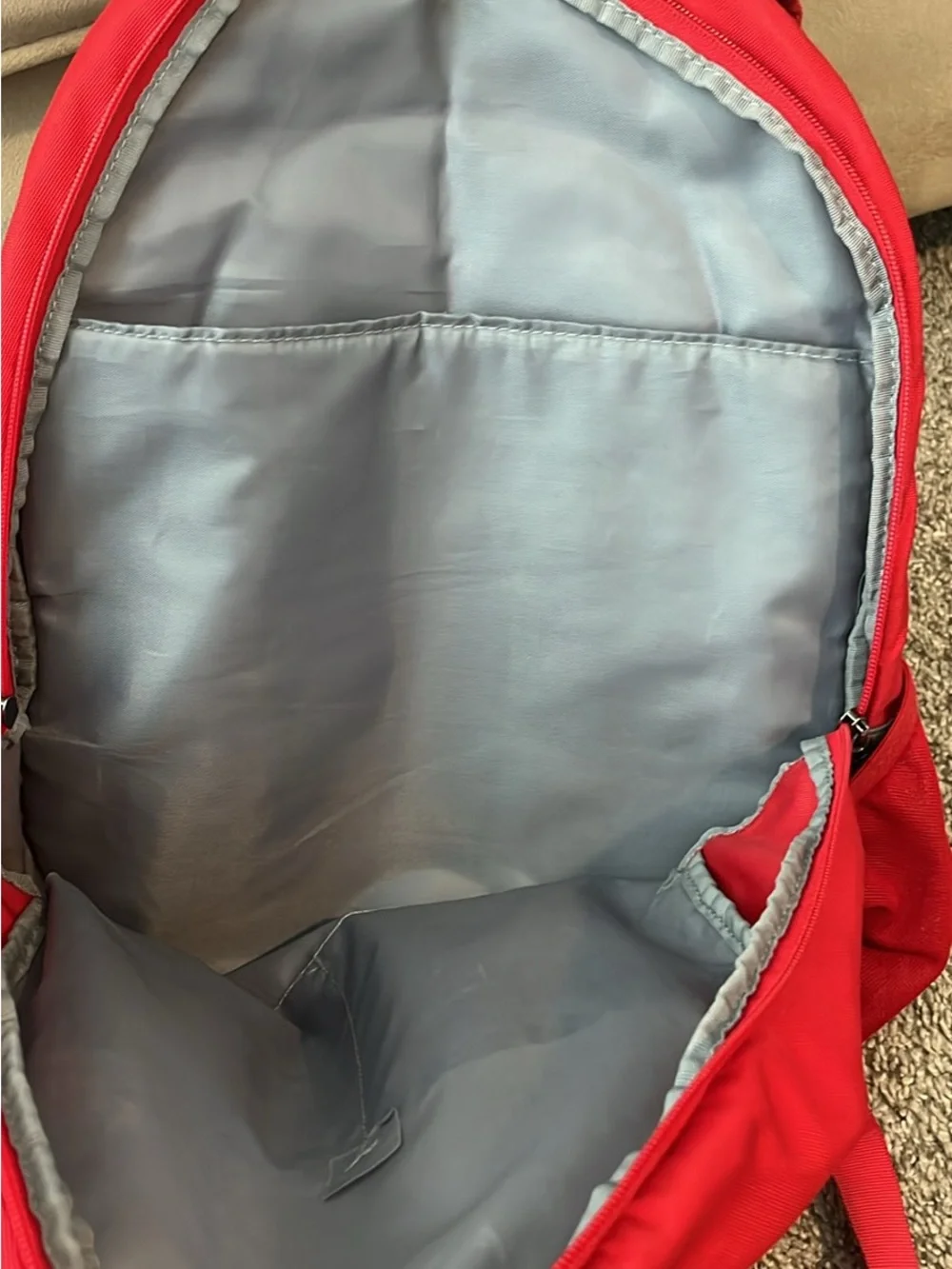 Under Armour Red Storm Backpack with White Logo
